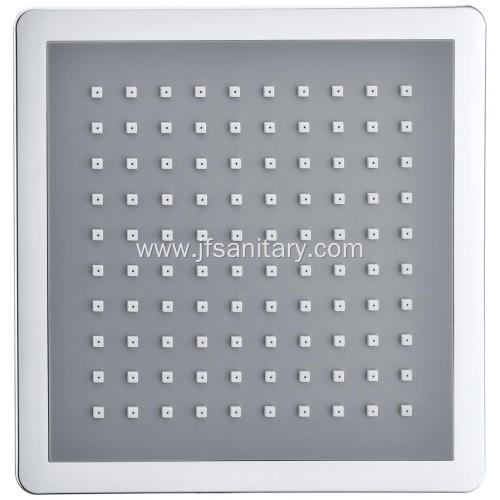 Chrome Plated Square Modern Overhead Shower